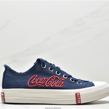 Kith x Coca-Cola x Converse Chuck 70 Low 三方聯名低幫板鞋