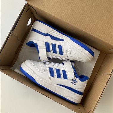 Adidas Forum84高幫魔術貼兒童板鞋