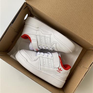 Adidas Forum84高幫魔術貼兒童板鞋