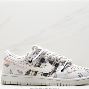 Futura x Nike Dunk Low SB聯名 解構綁帶滑板鞋 