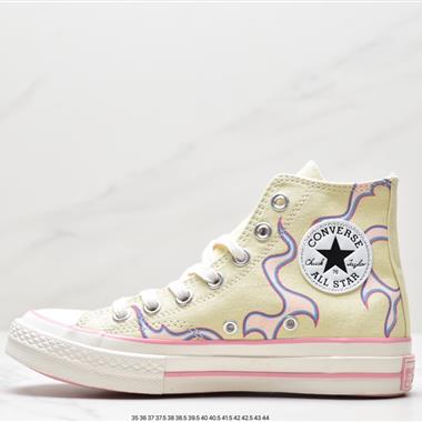 Golf Le Fleur x Converse Chuck 1970 Hi"Yellow Flame"復古三星標高幫運動硫化板鞋