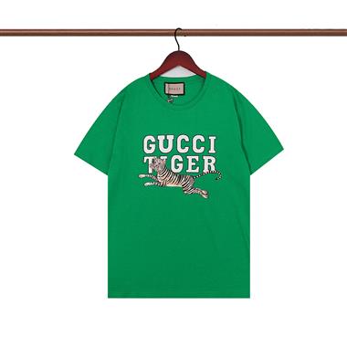 GUCCI   2023夏季新款短袖T恤 男女同款