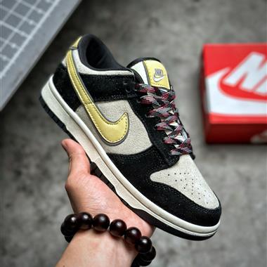 Nike Dunk Low " Black Suede " 低幫休閑運動滑板板鞋