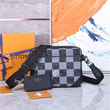 LOUIS VUITTON 2023新款男生時尚休閒包 尺寸:25*18.5*7CM