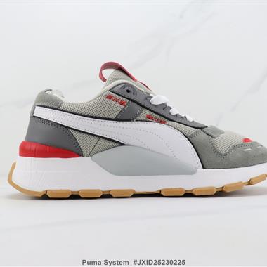 Puma System 低幫休閑跑步鞋