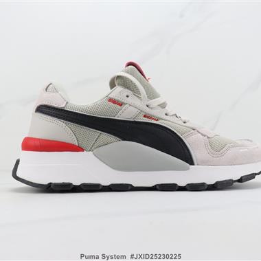 Puma System 低幫休閑跑步鞋