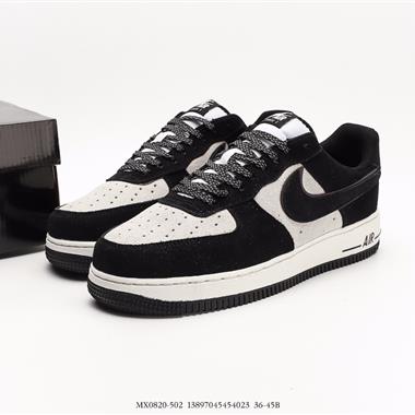Nike Air Force 1′07 LowBlackWhite空軍一號經典低幫百搭休閑運動板鞋