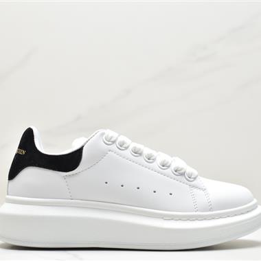 Alexander McQueen Sole Leather Sneakers低幫時裝厚底休閑運動小白鞋