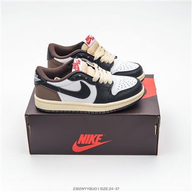 Nike AJ1 低幫童鞋低幫運動籃球鞋