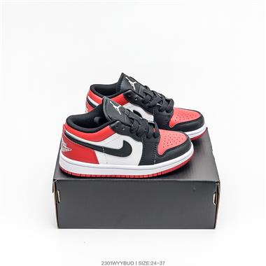 Nike AJ1 低幫童鞋低幫運動籃球鞋