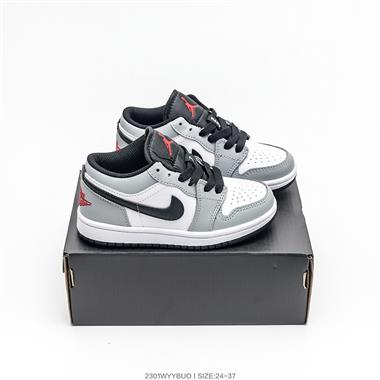 Nike AJ1 低幫童鞋低幫運動籃球鞋