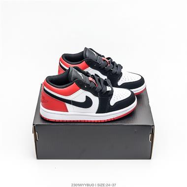 Nike AJ1 低幫童鞋低幫運動籃球鞋