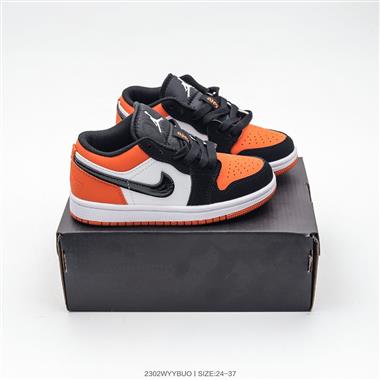 Nike AJ1 低幫童鞋低幫運動籃球鞋