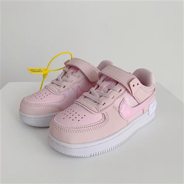 Nike Air Force 1 Low 馬卡龍魔術貼童鞋