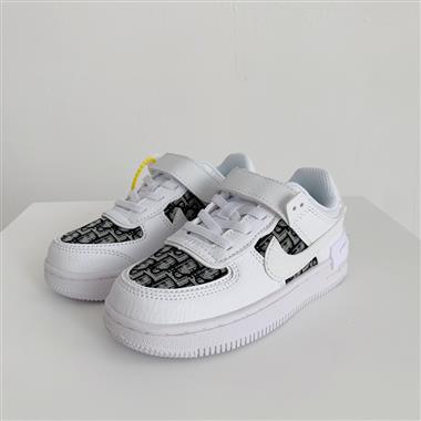 Nike Air Force 1 Low 馬卡龍魔術貼童鞋