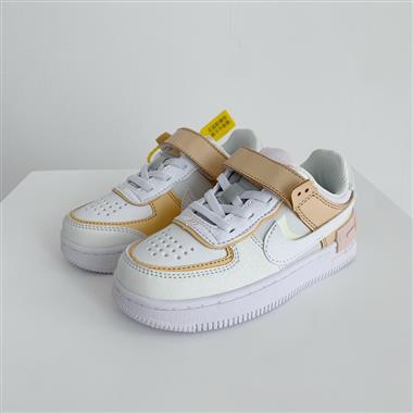 Nike Air Force 1 Low 馬卡龍魔術貼童鞋