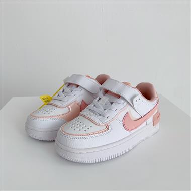 Nike Air Force 1 Low 馬卡龍魔術貼童鞋