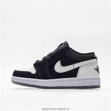 Nike Air Jordan 1 Low AJ1 WH 喬1 低幫復古文化休閑運動籃球童鞋