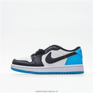 Nike Air Jordan 1 Low AJ1 WH 喬1 低幫復古文化休閑運動籃球童鞋