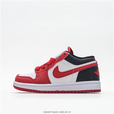 Nike Air Jordan 1 Low AJ1 WH 喬1 低幫復古文化休閑運動籃球童鞋