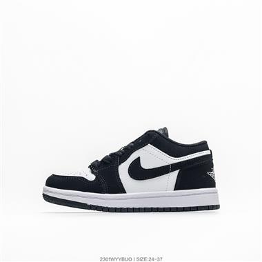 Nike Air Jordan 1 Low AJ1 WH 喬1 低幫復古文化休閑運動籃球童鞋