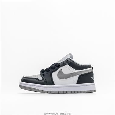 Nike Air Jordan 1 Low AJ1 WH 喬1 低幫復古文化休閑運動籃球童鞋