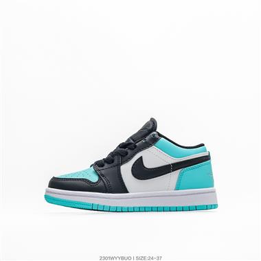 Nike Air Jordan 1 Low AJ1 WH 喬1 低幫復古文化休閑運動籃球童鞋