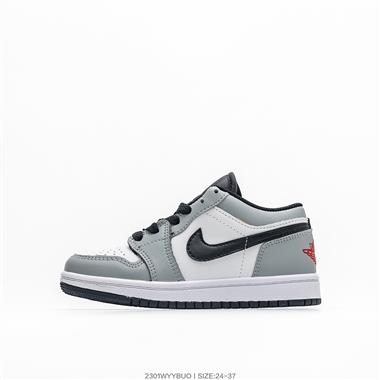 Nike Air Jordan 1 Low AJ1 WH 喬1 低幫復古文化休閑運動籃球童鞋