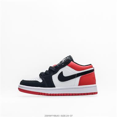 Nike Air Jordan 1 Low AJ1 WH 喬1 低幫復古文化休閑運動籃球童鞋