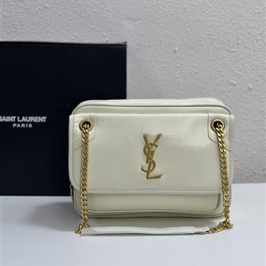 YSL   2023新款女生時尚休閒包  尺寸：26*6*19CM