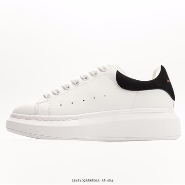 Alexander McQueen Air Cushion Sneaker低幫時裝厚底休閑氣墊運動小白鞋