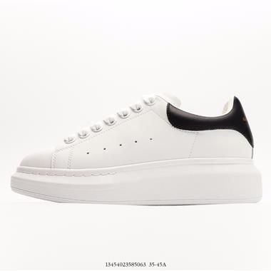 Alexander McQueen Air Cushion Sneaker低幫時裝厚底休閑氣墊運動小白鞋