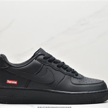 Supreme x 【Nike】 Air Force 1 Low'07"White"空軍一號經典低幫百搭休閑運動板鞋