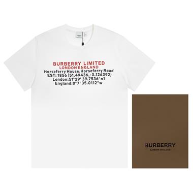 BURBERRY   2023夏季新款短袖T恤  歐版尺寸