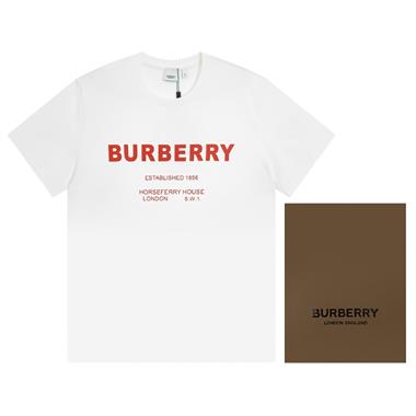 BURBERRY   2023夏季新款短袖T恤  歐版尺寸