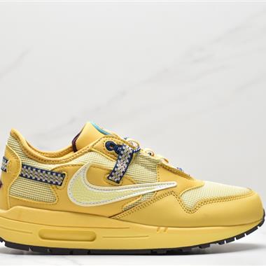 Travis Scott x Nike Air Max 1"Cactus Jack"?? 低幫復古百搭休閑運動慢跑鞋