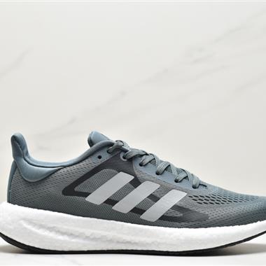 Adidas PureBOOST LTD 爆米花緩震中底跑步鞋