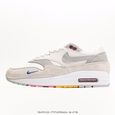 Nike Air Max 1 PRM 低幫復古百搭 休閑運動慢跑鞋 