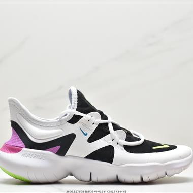 Nike Wmns Free Rn 5.0 2019 赤足超輕網面透氣運動跑步鞋