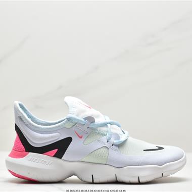 Nike Wmns Free Rn 5.0 2019 赤足超輕網面透氣運動跑步鞋