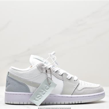 Nike Air Jordan 1 Low"White/Obsidian/Indian"AJ1
