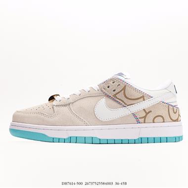 Nike SB Dunk LowBarber Shop Grey扣籃系列低幫休閑運動滑板板鞋