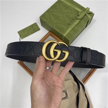 GUCCI   2023新款時尚皮帶  3.8CM