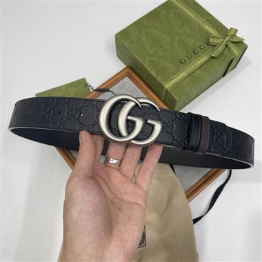 GUCCI   2023新款時尚皮帶  3.8CM