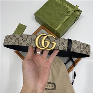 GUCCI   2023新款時尚皮帶  3.8CM