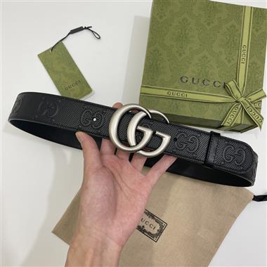 GUCCI   2023新款時尚皮帶   4.0CM