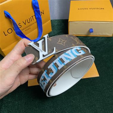 LOUIS VUITTON    2023新款時尚皮帶   4.0CM