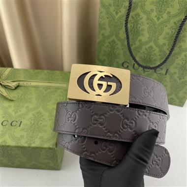 GUCCI    2023新款時尚皮帶   3.8CM