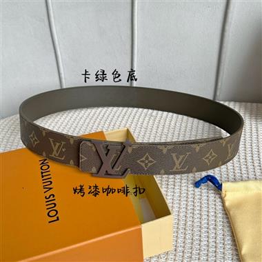 LOUIS VUITTON   2023新款時尚皮帶   4.0CM