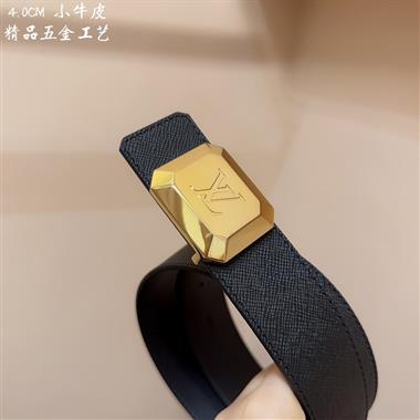 LOUIS VUITTON   2023新款時尚皮帶  4.0CM